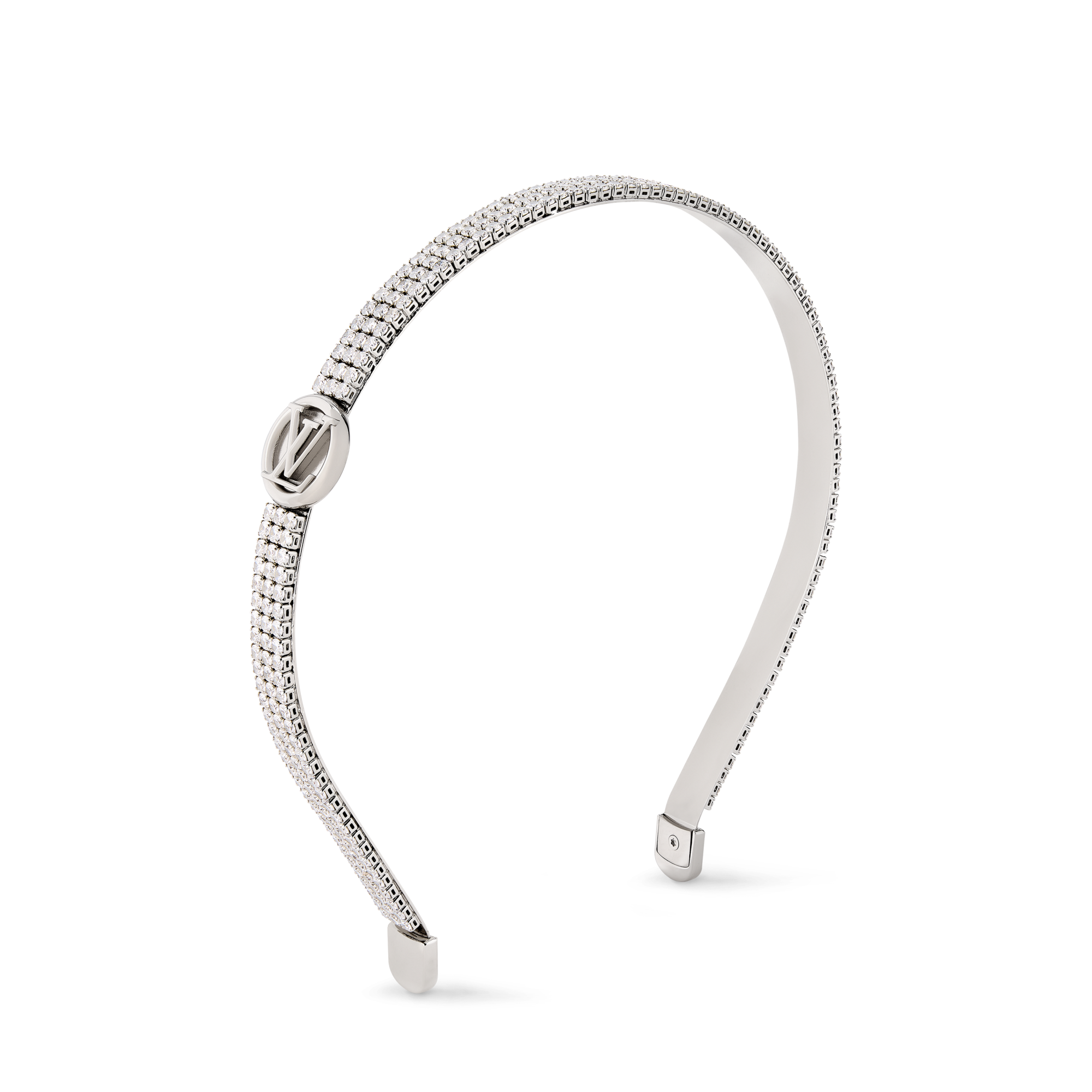 ヘッド　バンド　LV アイコニック　ストラス LV Iconic Strass Headband S00 - Women - Fashion Jewelry | LOUIS